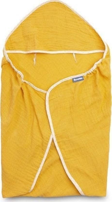 Изображение Sensillo OTULACZ MULINOWY DO FOTELIKA MUSZTARDOWY 75x75