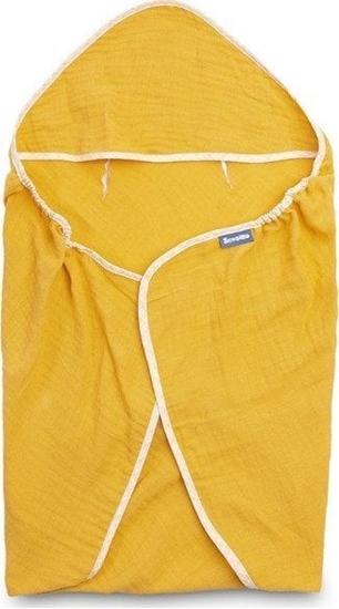 Изображение Sensillo OTULACZ MULINOWY DO FOTELIKA MUSZTARDOWY 75x75