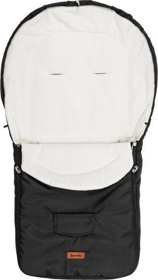 Изображение Sensillo piworek - Polar Black, do wózka, 95x40cm (SILLO-803)