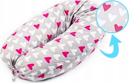 Изображение Sensillo Poduszka do karmienia - Rogal w serca XL (SILLO-2270)