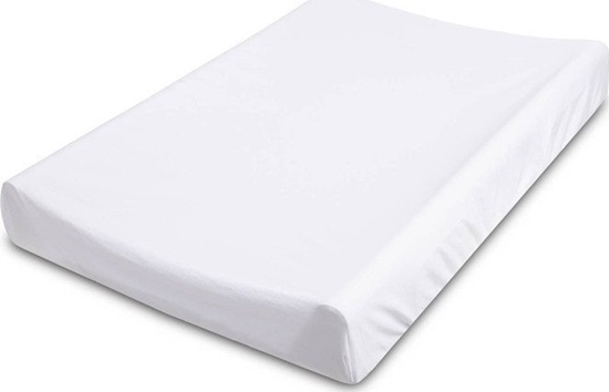Изображение Sensillo Pokrowiec na przewijak Jersey Biay 70x50