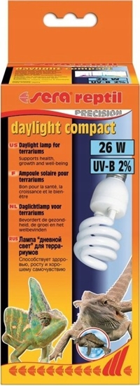Picture of Sera arówka Reptil daylight compact / 2 % UV-B / 26 W