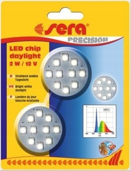 Picture of Sera Diody LED chip daylight 2 W / 12 V, 2szt/OPAK