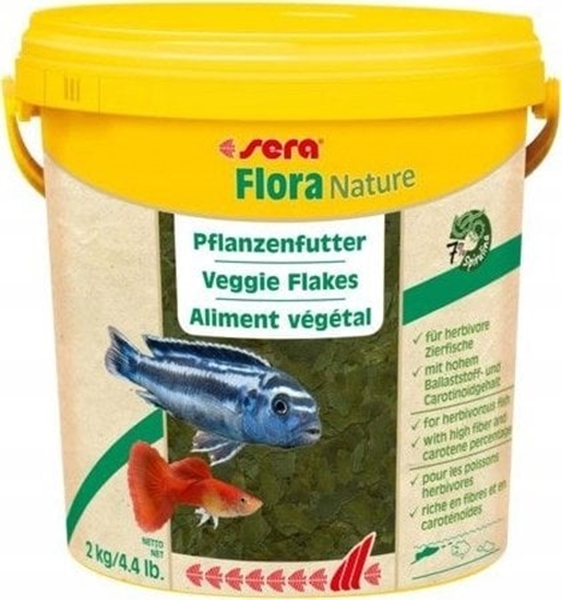 Picture of Sera Flora Nature 10 l, patki - pokarm premium