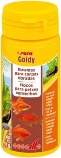 Picture of Sera Goldy Nature 50 ml, patki - pokarm dla zotych rybek