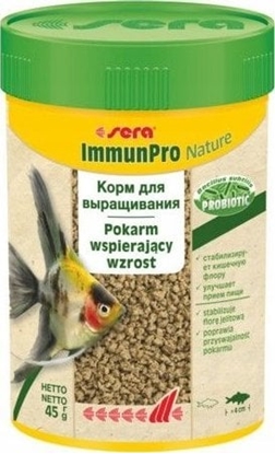 Attēls no Sera ImmunPro Nature 100 ml - pokarm wolnotoncy dla ryb powyej 4cm
