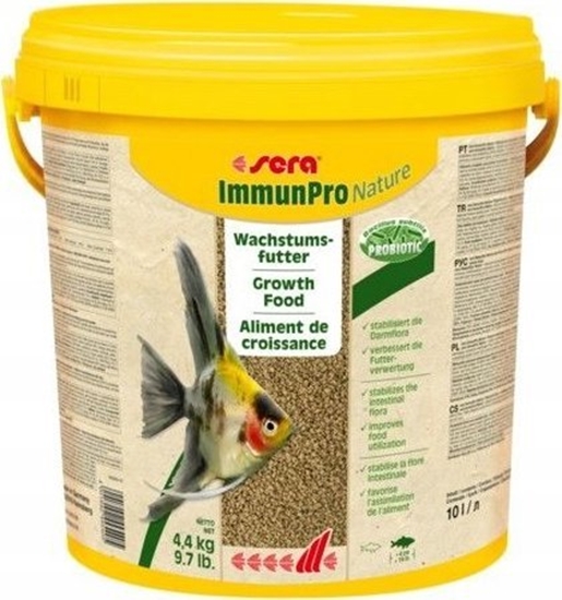 Изображение Sera ImmunPro Nature 4,4 kg - pokarm wolnotoncy dla ryb powyej 4cm