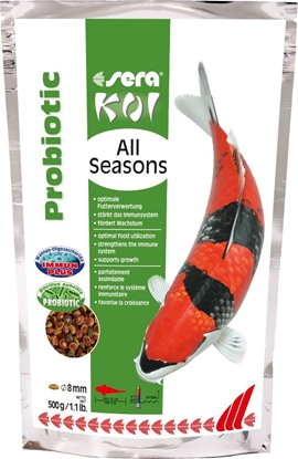 Изображение Sera Koi All Seasons Probiotic 500 g - pokarm specjalny
