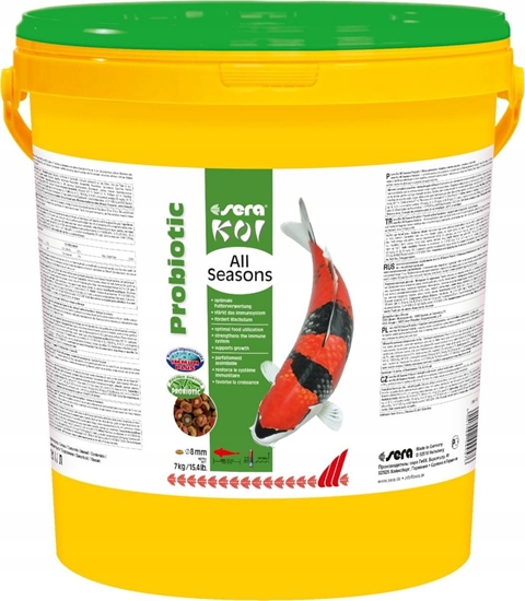 Picture of Sera Koi All Seasons Probiotic 7 kg - pokarm specjalny