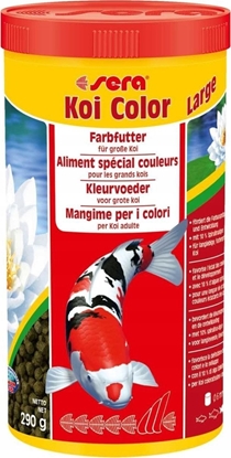 Изображение Sera Koi Color Large 1.000 ml, granulat - pokarm postawowy dla Koi