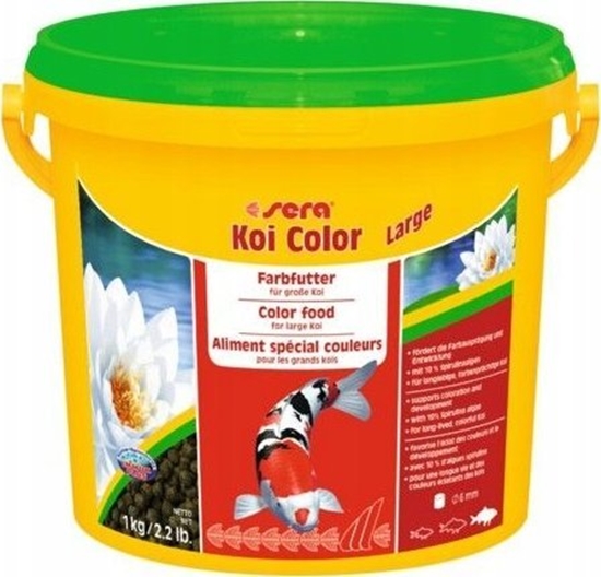 Picture of Sera Koi Color Large 3.800 ml, granulat - pokarm postawowy dla Koi