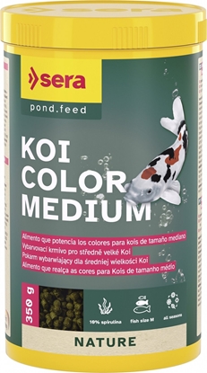 Изображение Sera Koi Color Medium 1.000 ml, granulat - pokarm postawowy dla Koi