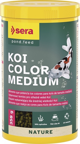 Picture of Sera Koi Color Medium 1.000 ml, granulat - pokarm postawowy dla Koi