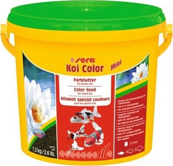 Picture of Sera Koi Color Mini 3.800 ml, granulat - pokarm postawowy dla Koi