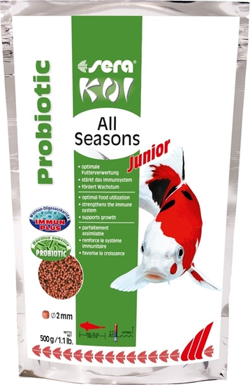 Picture of Sera Koi Junior All Seasons Probiotic 500 g - pokarm specjalny