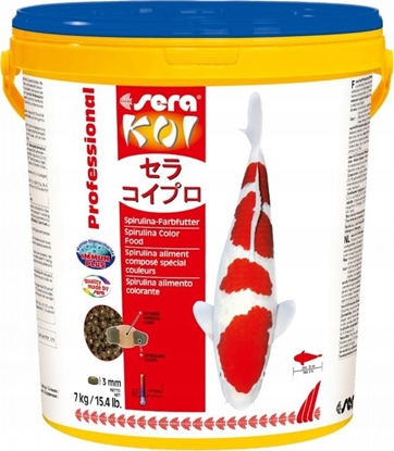 Изображение Sera Koi Professional Spirulina Color Food 7 kg - pokarm profesjonalny