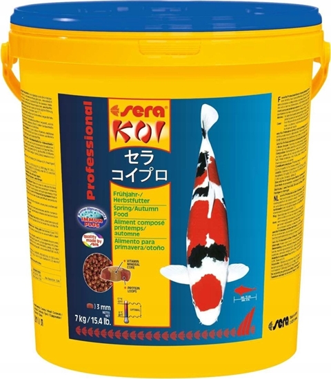 Изображение Sera Koi Professional Spring/Autumn Food 7 kg - pokarm specjalny