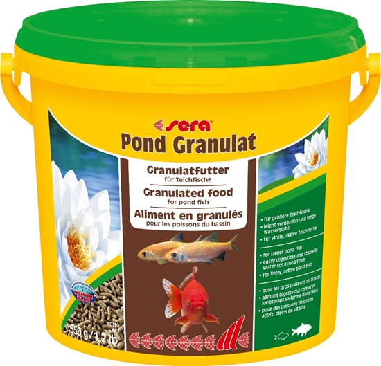 Изображение Sera Pond Granulat 3.800 ml - pokarm dla ryb stawowych