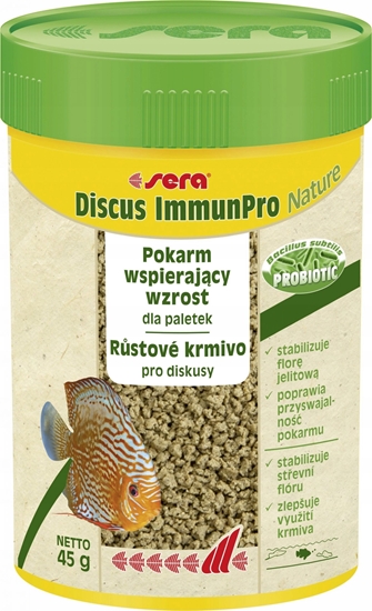 Picture of Sera sera Discus ImmunPro Nature 100 ml - pokarm dla pielgnic