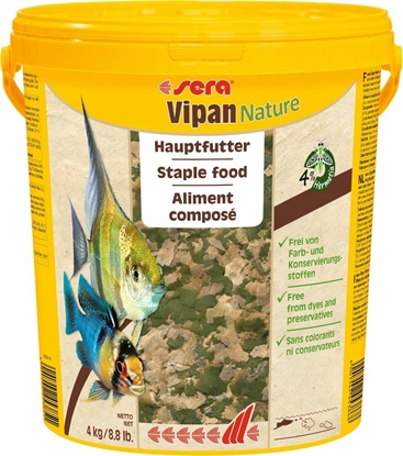 Picture of Sera Vipan Nature* Large Flakes 21 l, due patki - pokarm premium