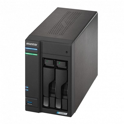 Picture of Serwer plików Asustor LOCKERSTOR 2 AS6702T 2-bay, Intel Celeron N5105 Czterordzeniowy 2.0GHz, 16GB RAM DDR4. 4x M.2 PCIe (NVMe), 2x 2.5 GbE. 2x USB 3.2. HDMI 2.0b