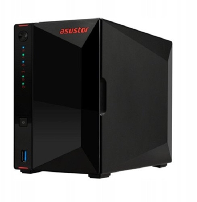 Picture of Serwer plików Asustor NIMBUSTOR 2 GEN2 AS5402T 2-bay, Intel Celeron N5105 Quad-Core 2.0GHz, 8GB RAM DDR4. 2x2.5 GbE LAN, 3x USB 3.2. HDMI 2.0B, 4 x M.2 NVMe