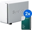 Picture of Serwer Synology Synology DS223j /12T | 2-zatokowy serwer NAS w zestawie z dyskami o cznej pojemnoci 12TB, Tower