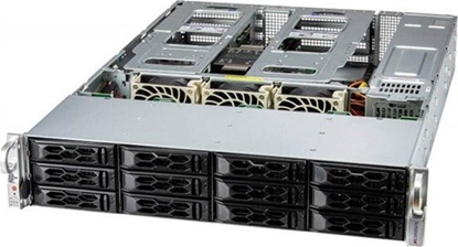 Picture of Serwer SuperMicro Supermicro 2U 6526Y 16C/32T 2x32GB 960GB M.2 12x3.5" 2x1200W