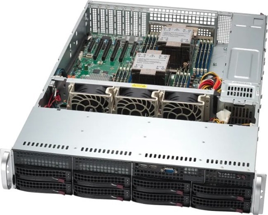 Picture of Serwer SuperMicro Supermicro Barebone Mainstream SuperServer 2U Dual Sockel 4677 SYS-621P-TR
