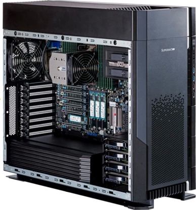 Picture of Serwer SuperMicro Supermicro Barebone UP Workstation 5U Single Sockel 4677 SYS-551A-T