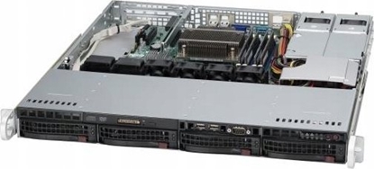 Picture of Serwer SuperMicro Supermicro CSE813MFTQC-R407CB Rack (1U)