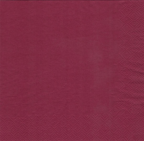 Изображение Serwetki AFH AHA, 2-warstwowe, skadanie 1/4, 33x33cm, 250 szt., bordowe