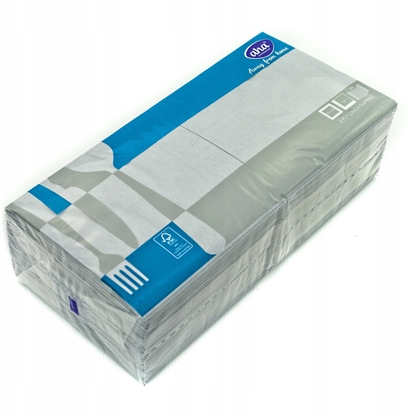 Picture of Serwetki AFH AHA, 2-warstwowe, skadanie 1/4, 33x33cm, 250 szt., szare