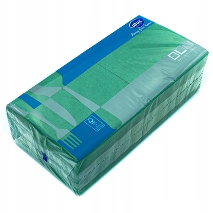 Picture of Serwetki AFH AHA, 2-warstwowe, skadanie 1/4, 33x33cm, 250 szt., zielone