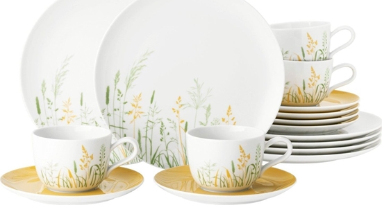 Picture of Serwis kawowy dla 6 osób biay - porcelana Seltmann