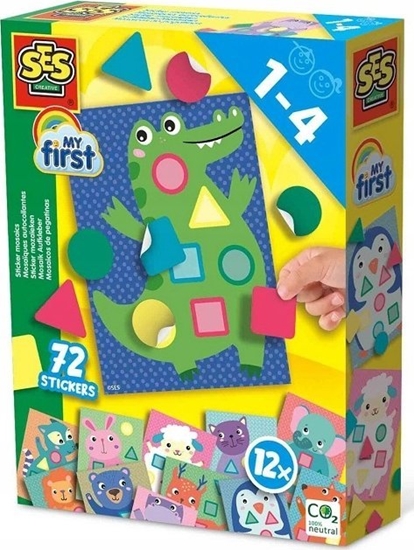 Изображение SES Creative SES Moje pierwsze mozaiki z naklejek 14484 44845