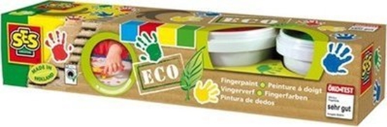 Picture of SES Eko farby do malowania palcami 4 kolory