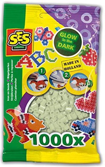 Изображение SES Koraliki do prasowanek - wiecce w ciemnoci (216325)