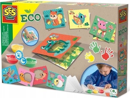 Picture of SES SES Eco fingerpaint cards