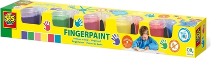Picture of SES SES Fingerpaint, 6 colours