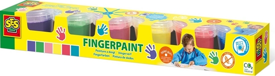 Picture of SES SES Fingerpaint, 6 colours