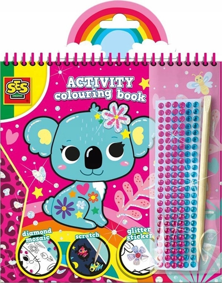 Picture of SES SES Kolorowanka diamentowa 3w1 00113 01131