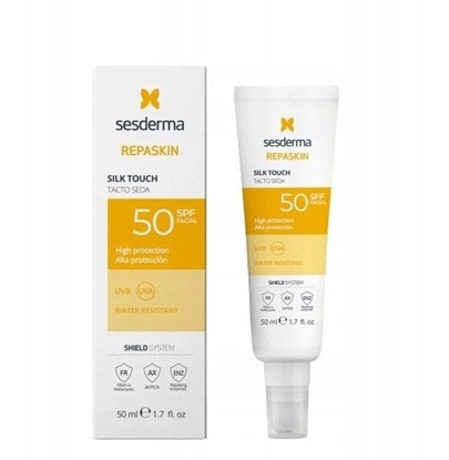 Picture of Sesderma Repaskin Facial Spf50 Silk Touch veido kremas nuo sauls 50ml