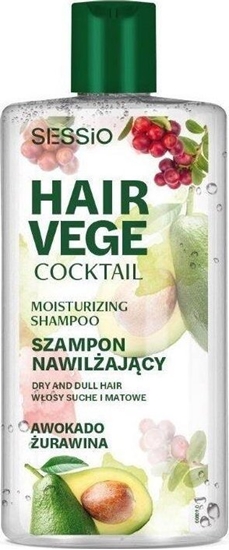 Picture of SESSIO Sessio Hair Vege Cocktail nawilajcy szampon do wosów Awokado i urawina 300g