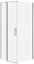 Изображение SET B845 KABINA MODUO ZAWIAS LEWA 80X80X195SZK TRANS WIR