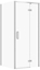 Изображение SET C100 KABINA LARGA ZAWIAS PRAWA CHROM 90X80X195 SZK TRANS WIR