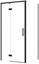 Picture of SET C115 KABINA LARGA ZAWIAS LEWA CZARNA 100X80X195SZK TRANS WIR