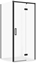 Изображение SET C169 KABINA LARGA PRAWA CZARNA 80X80X195+TAKO BIAY 80X4 WIRT