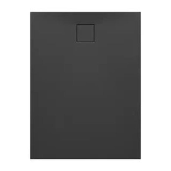 Picture of SET C255 BRODZIK PROST TAKO SLIM 120X90X4,5 CZARNY MAT + SYFON (VIRT)