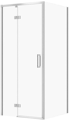 Attēls no SET C98 KABINA LARGA ZAWIAS LEWA CHROM 80X90X195SZK TRANS WIR